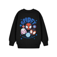 (18-24 Months) Marvel Spidey and His Amazing Friends Sweatshirt (Boys Black)