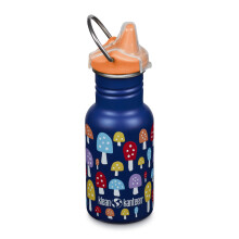 (mushrooms) Klean Kanteen Kids Sippy bottle 355ml - narrow design BPA free stainless steel