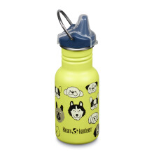 (dogs) Klean Kanteen Kids Sippy bottle 355ml - narrow design BPA free stainless steel