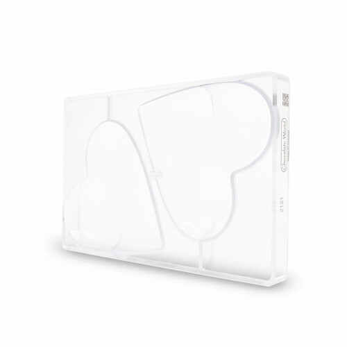 Chocolate World Polycarbonate Mould Heart 145 mm CW2121 1