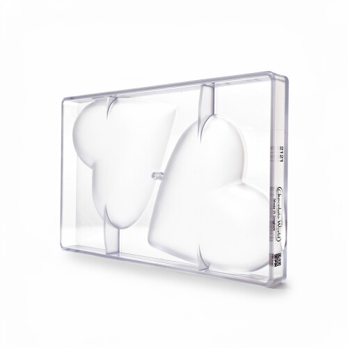Chocolate World Polycarbonate Mould Heart 145 mm CW2121 2