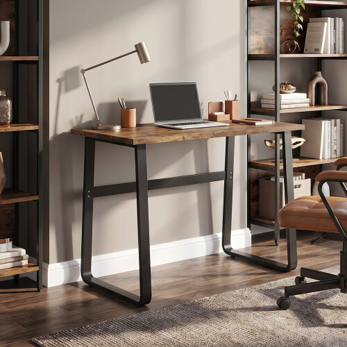 Homcom HOMCOM Industrial Writing Desk Laptop Table Home Office Study Workstation