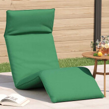 vidaXL Sonnenliege Klappbar Grün 175x54x8,5 cm Oxford-Gewebe