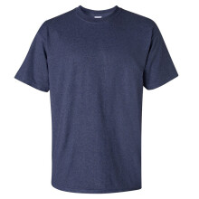 (3XL, Heather Navy) Gildan Mens Ultra Cotton Short Sleeve T-Shirt