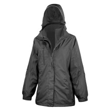 (M, Black) Result Womens/Ladies Journey 3 in 1 Jacket