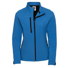 (S, Azure) Russell Womens/Ladies Soft Shell Jacket
