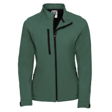 (M, Bottle Green) Russell Womens/Ladies Soft Shell Jacket