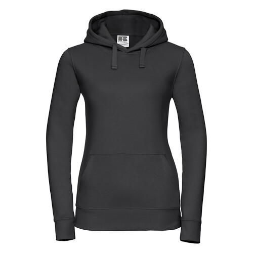 Russell (M, Black) Russell Womens Premium Authentic Hoodie (3-Layer Fabric)