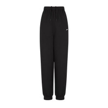(12 UK, Black) Slazenger Womens/Ladies Fleece Elasticated Hem Jogging Bottoms