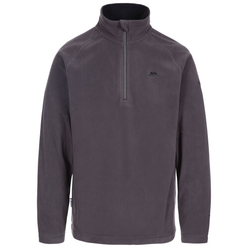 Trespass (M, Dark Grey) Trespass Mens Blackford Microfleece
