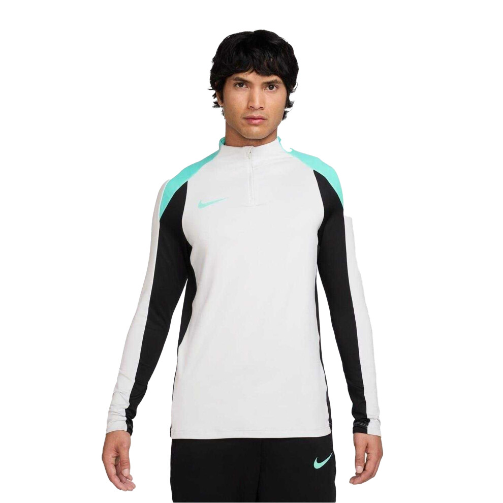 Nike (Xs, Grey/Blue) Mens Strike Drill Top