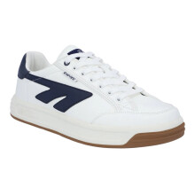 (12 UK, White/Navy) Hi-Tec Mens Freedom Trainers