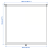 IKEA FÖNSTERBLAD Blackout Roller Blind 120x155 5