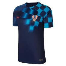 (10 UK, Blue/Uni Red) Nike Womens/Ladies 2022/23 Croatia Away Shirt