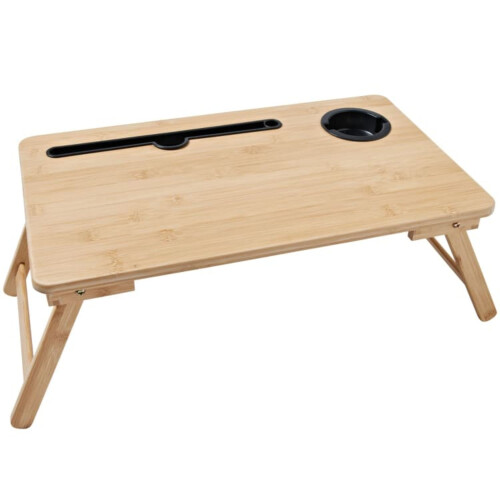 Bamboo Laptop Tray Table for Bed, Sofa and Home Office