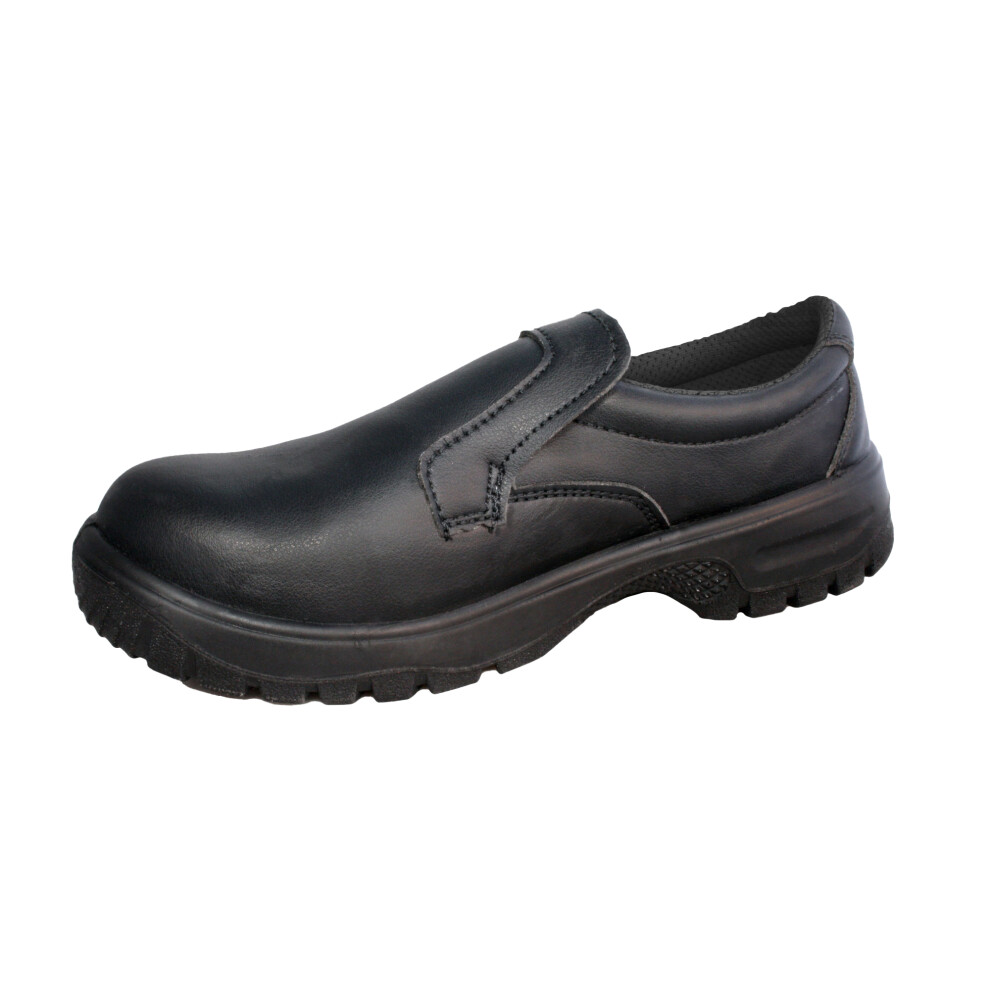 (3 Uk, Black) Comfort Grip Unisex Adult Grip Shoes
