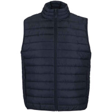 (L, French Navy) SOLS Mens Stream Body Warmer