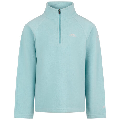 Trespass (9/10, Aquamarine) Trespass Kids Half Zip Fleece - Uliston
