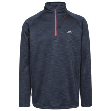 (M, Blue) Trespass Mens Fleece Jacket 1/2 Zip Hooded Collins