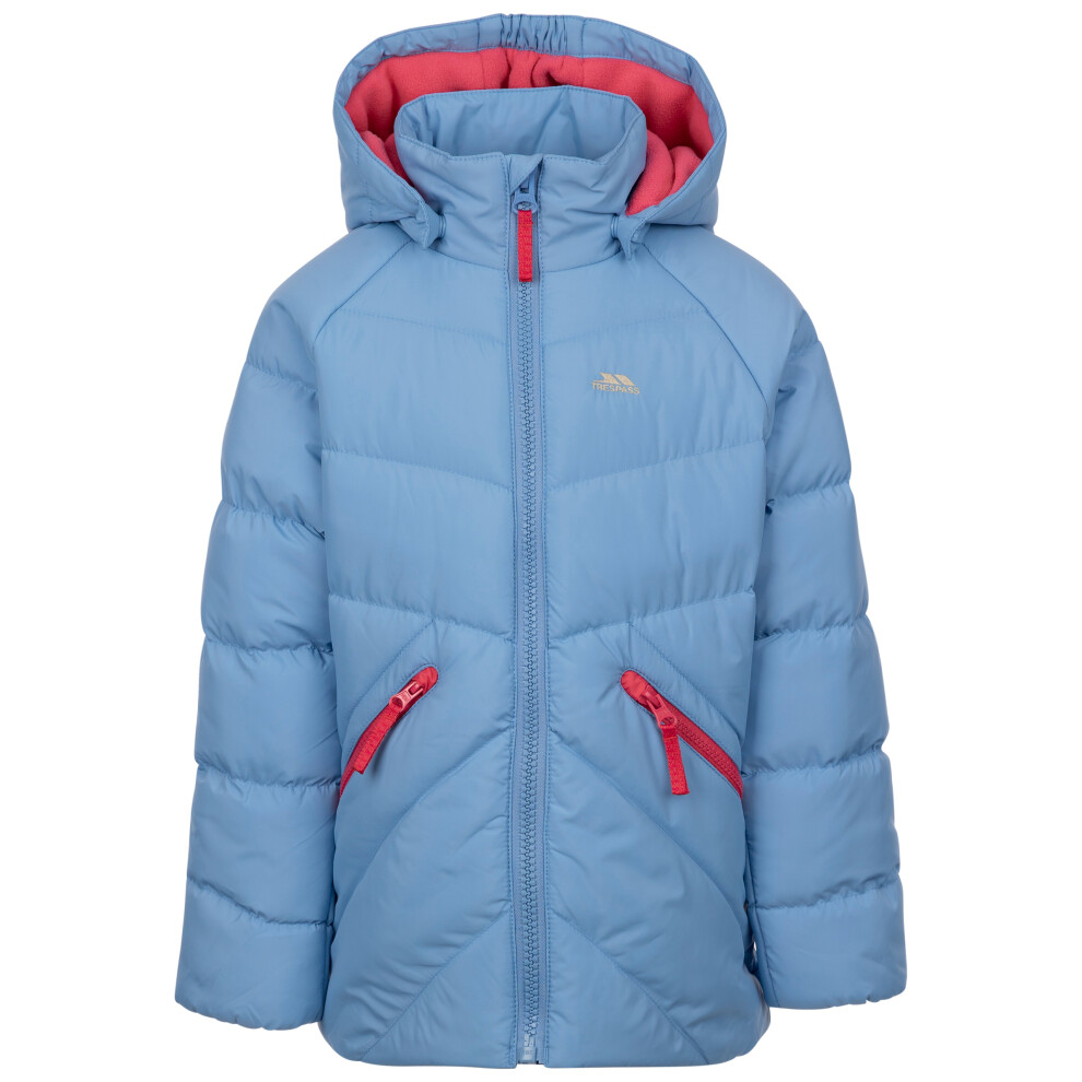 Trespass (5/6, Cornflower) Unisex Kids Padded Casual Jacket - Annah
