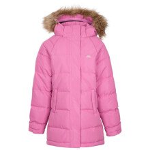(9-10 Years, Deep Pink) Trespass Girls Water Resistant Jacket Unique