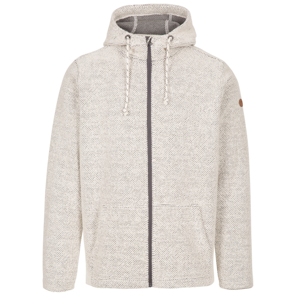 Trespass (S, Off White) Mens Hoodie Long Sleeve Scawton