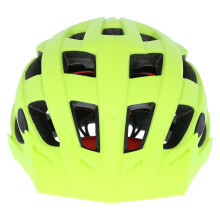 (L, Hi Visibility Yellow) Trespass Adult Bike Helmet Cycling Visible Zprokit