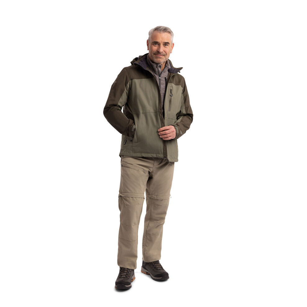 Trespass Mens Waterproof Jacket TP75 Curbridge - Image 2