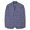 Lambretta (52 in, Slate) Lambretta Mens Bradley Checked Blazer 1