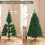 Homcom HOMCOM Artificial Christmas Tree with Hinged Design, 150cm Fir Tree 7