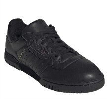 (4.5 UK, Core Black) Adidas Childrens/Kids Powerphase Leather Trainers
