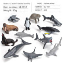 Realistic Ocean Animal Pvc Figures Set For Home Aquarium Decor Marine Display Enthusiast