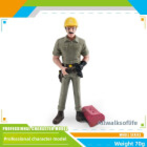(StyleH)Pvc Worker Figurines For Office Decor Classroom Display And Professional Presentation