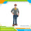 (StyleG)Pvc Worker Figurines For Office Decor Classroom Display And Professional Presentation 1