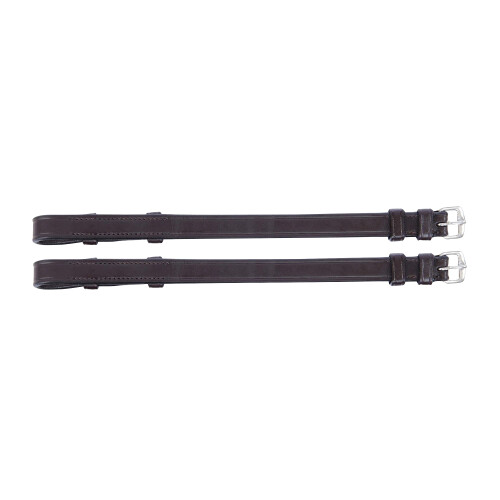 (Pony, Brown) Collegiate Comfitec Leather Cheek Pieces