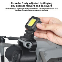 Drone Night Flight Light for Air 3s Drone Accessories Top-Mounted Searchlight LED Navigation Light