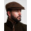 JACK PYKE JACK PYKE Newsboy Flat Cap Brown Tweed 59cm 3