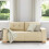 VidaXL vidaXL Loveseat-Sofa Creme 180x77x82 cm Stoff 3