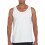 Gildan (M, White) Gildan Mens Plain Soft Tank Top 4