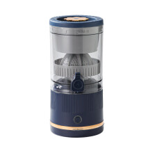(Black)Electric Citrus Juicer Rechargeable Orange Squeezer For Lemon Lime Grapefruit
