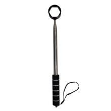 (Black)Telescopic Golf Ball Retriever Pick Up Grabber For Outdoors Golf Course Practice