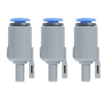 4-in-1 PTFE Adapter Straight Filament Feeder PTFE Teflon Tube Connector for A1/A1 3D Printer 3PCS