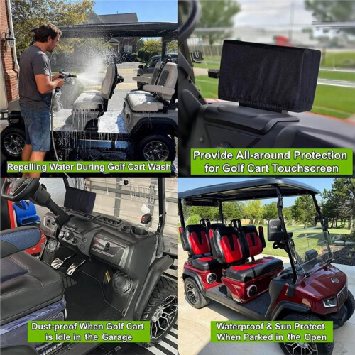 Waterproof Touchscreen Cover with Elastic Opening for Evolution & Denago  Cart,  Cart Accessories