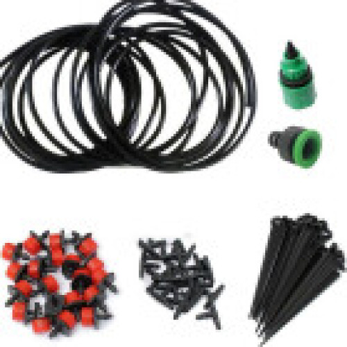 (5m)Water Irrigation Kit Set Micro Drip Watering System Automatic Plant Tool Garden