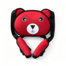(Red) Tricycle Electric Child Bear Seat Belt Adjustable Safety Harness Strap Seat Rear