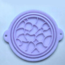 (Purple)Ciotola bagno ghiaccio viso silicone pieghevole con terapia del ghiaccio per trattamenti di bellezza cura della pelle