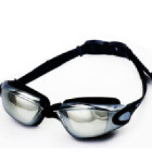 Outdoor Swimming Supplies Colorful Plating Anti Fog Silicone Goggles Tool Gift