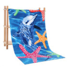 (Style I) Large Striped Extra Microfibre Lightweight Beach Towel Dry Articles Towel Travel