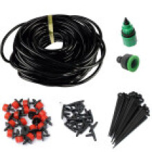 (25m)Water Irrigation Kit Set Micro Drip Watering System Automatic Plant Tool Garden