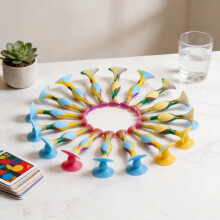 Silicone Dualside Dart With Soft Tips For Kids And Adult Shooting Indoor Games